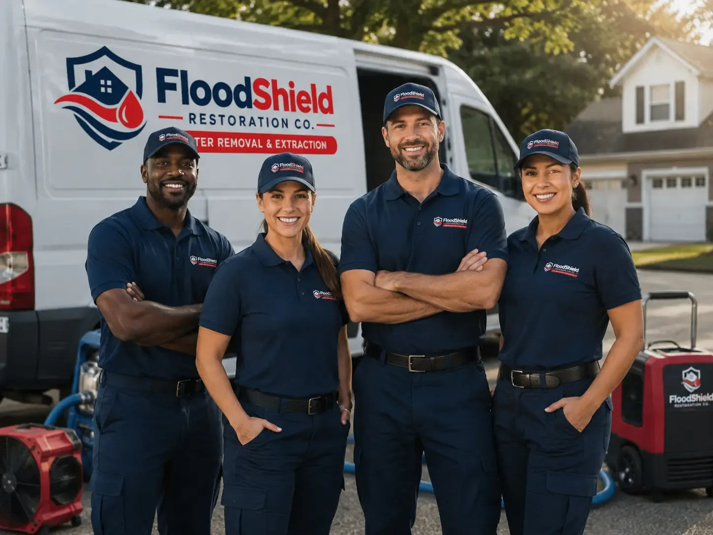Flood Damage Restoration company in Red Jacket, WV